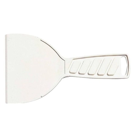 Westward Putty Knife, Flexible, 4", Polypropylene 13A713