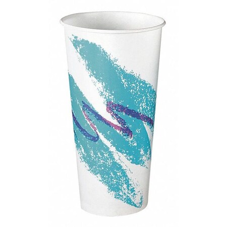 Solo Disposable Cold Cup, 22 oz., White, PK1000 RS22N-00055