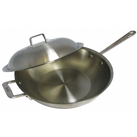Bon Chef Chefs Pan, w/ Lid, 12 Inch 60008