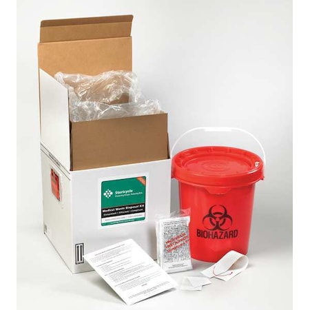 Stericycle RMW MB System w/Spill Kit, 5 Gal 5GWMSK