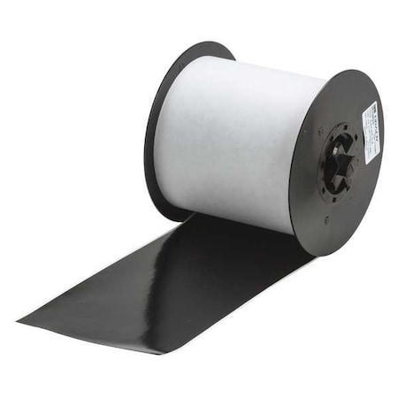 Brady Label Tape Cartridge, Black, Labels/Roll: Continuous 113212