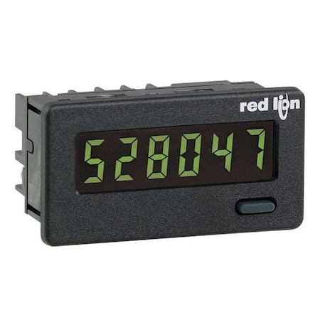 Red Lion Controls Counter, 2 Line Backlight LCD, 6 Digits C48CS104