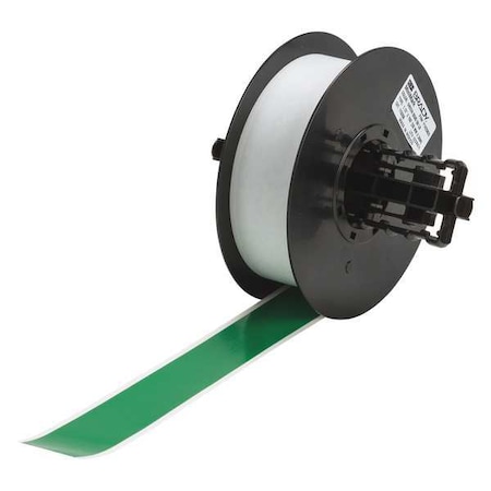 Brady ContinuousLabelStock, Green, Gloss 113206
