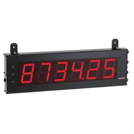 Red Lion Controls Counter, 2 Line Red/Green Backlight LCD C48CB108