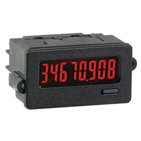 Red Lion Controls Counter, 2 Line Reflective LCD, 6 Digits C48CS004