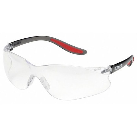 XENON Safety Glasses, Clear Uncoated SG-14C