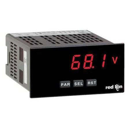 Red Lion Controls Digital Panel Meters, Red LED, PAXLA PAXLA0U0
