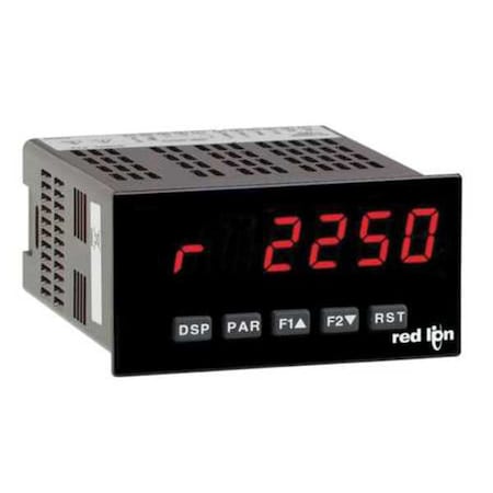 Red Lion Controls Rate Meter, Red Display AC/DC PAXR0030