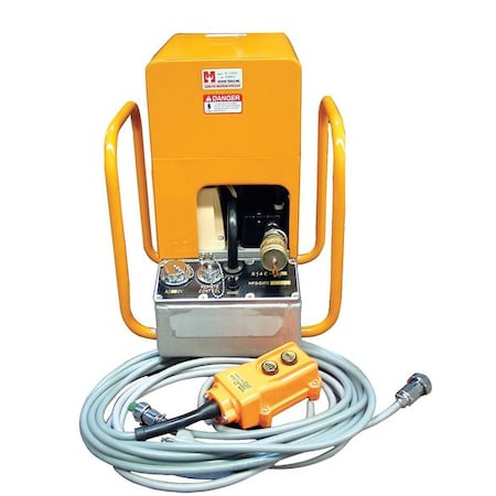 Huskie Tools Hydraulic Pump, 3/4 HP, 8.2amp, Steel R-14EA