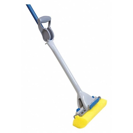 Tough Guy Automatic Mop and Scrub, Sponge, 48"L 13D497