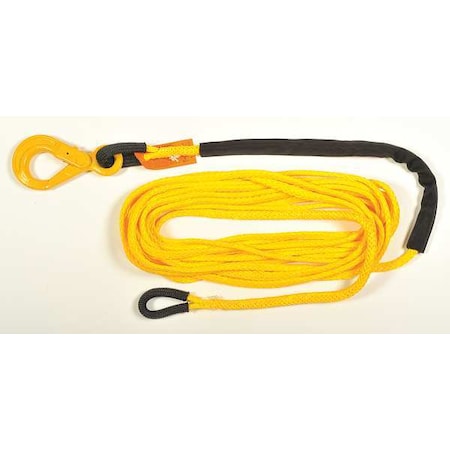 B/A Products Co Winch Line, Synthetic, 7/16 In. x 50 ft. 4-RE71650L