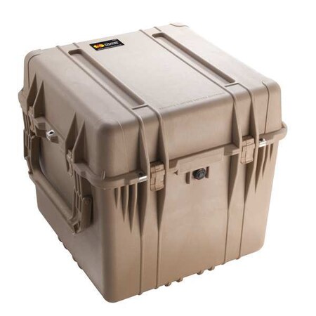 Pelican Desert Tan Protective Case, 22-1/2"L x 22.43"W x 21-1/4"D 0350NF
