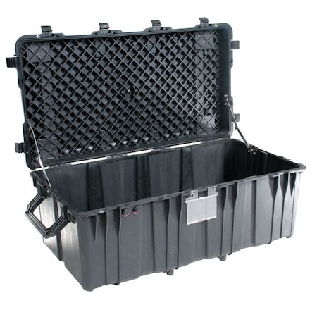 Pelican Black Protective Case, 39.95"L x 23.45"W x 28.65"D 0500-001-110