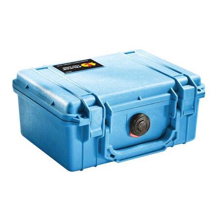 Pelican Case, 9-1/8 InLx7-9/16 InWx4-3/8 InD, Blue 1150-001-120
