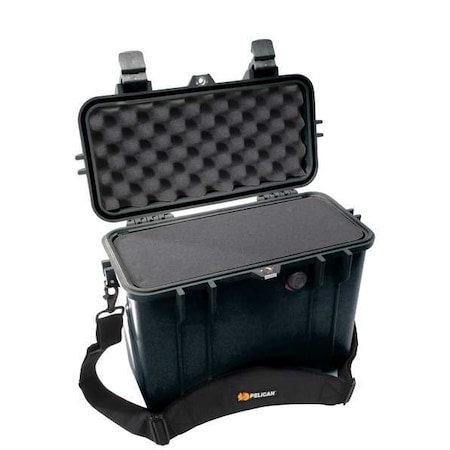 Pelican ProtCase, 9 45/64 in, Double Throw, Black 1430