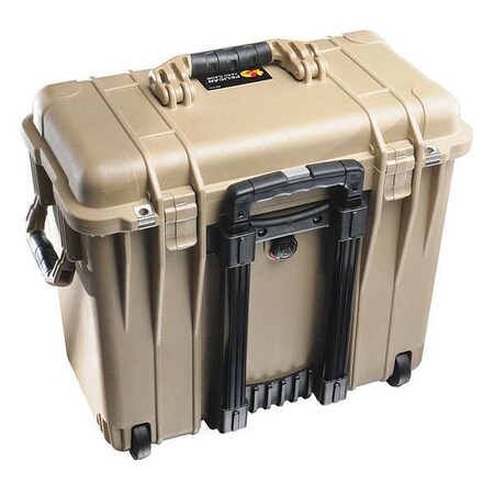 Pelican Desert Tan Protective Case, 19.7"L x 12"W x 18"D 1440NF