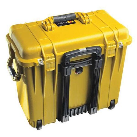 Pelican Yellow Protective Case, 19.7"L x 12"W x 18"D 1440NF
