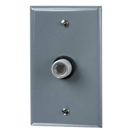 Intermatic Fluorescent, HID, Incandescent Photocontrol, 1,800 W, Gray, 90 sec Max, 30 sec Min K4321C