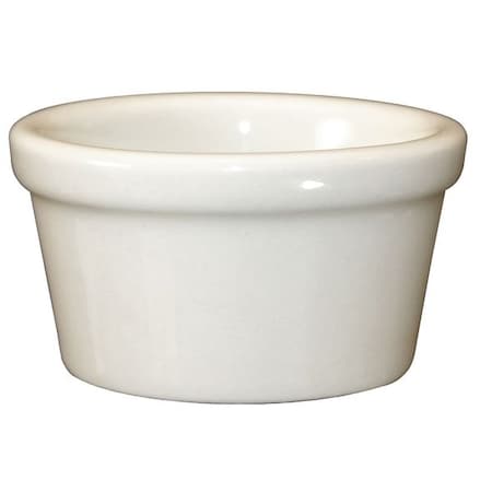 ITI RAM-25-AW 2 1/2 oz Ramekin - Ceramic, American White, 3 Dozen