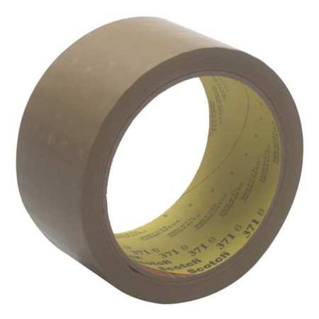 Scotch Carton Tape, Polypropylene, Tan, 48mm x 50m 371