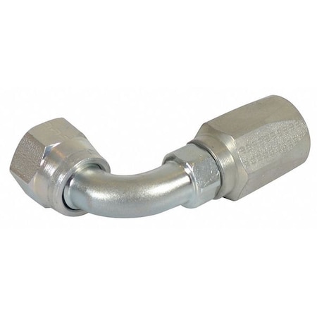 Parker Fitting, Elbow, 1/2In Hose, 7/8-14JIC 23921-10-10-GRG