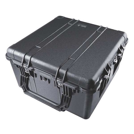 PELICAN Black Protective Case, 27.2"L x 27-1/2"W x 16.3"D 1640-001-110