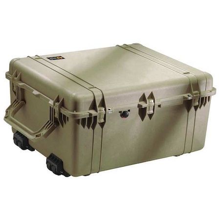 Pelican Olive Drab Green Protective Case, 33.43"L x 28.4"W x 17.65"D 1690NF