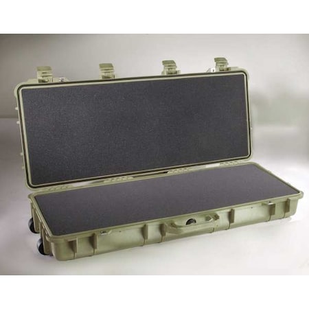 Pelican Olive Drab Green Protective Case, 38.12"L x 16"W x 6.12"D 1700