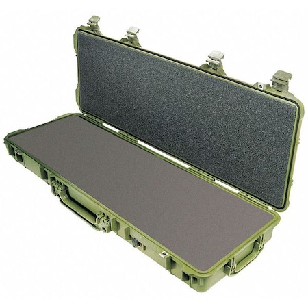 Pelican Olive Drab Green Protective Case, 44.37"L x 16"W x 6.12"D 1720