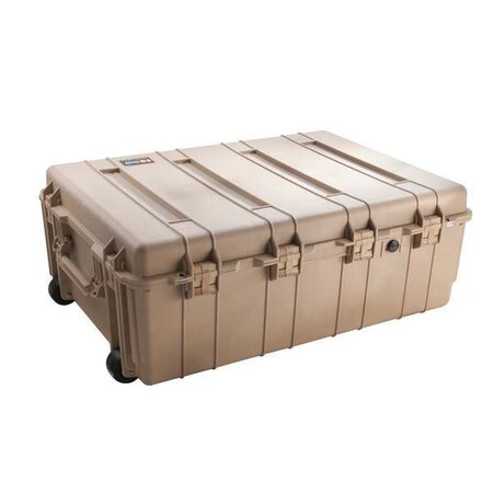 Pelican Desert Tan Protective Case, 37-1/2"L x 27.13"W x 14.37"D 1730NF