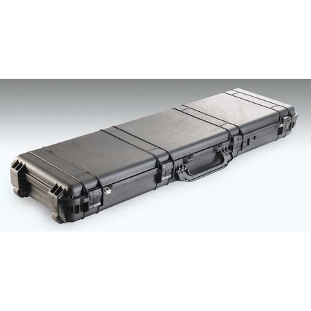 Pelican Case, 53 In Lx16 In Wx6-1/8 In D, Black 1750NF