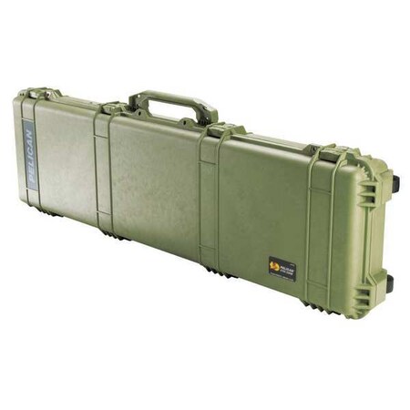 Pelican Case, 53 In Lx16 In Wx6-1/8 In D, Green 1750NF