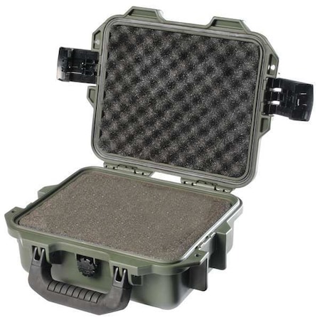 Pelican Olive Drab Green Protective Case, 11.8"L x 9.8"W x 4.7"D IM2050-X0001