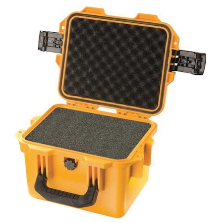 Pelican Yellow Protective Case, 11.8"L x 9.8"W x 7.7"D IM2075-X0001