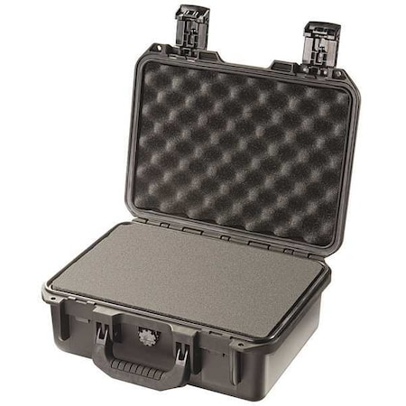 Pelican Black Protective Case, 14.2" L x 11.4" W x 6-1/2" D IM2100-X0001