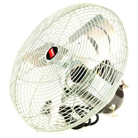 Dayton Standard Duty Air Circulator, IBeam, Pedestal, Wall Mount, 18 in Blade Dia, 115V, 2,950/4,550 cfm 13F047