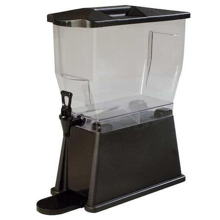 Carlisle Foodservice Beverage Dispenser, Single, 3 Gal, Black 1085003