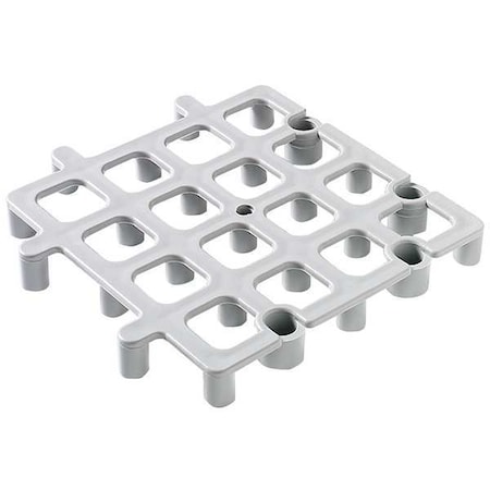 Carlisle Foodservice Floor Rack System, 12 InLX12 InW., PK12 271023