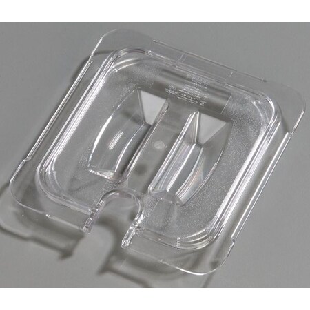 Carlisle Foodservice Notched Food Pan Lid, Sixth-Size, PK6 10311U07