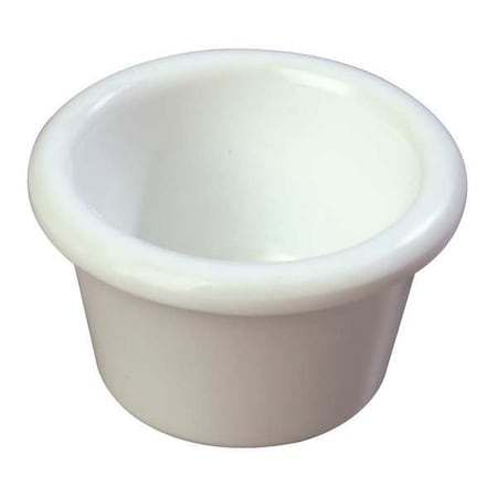 Carlisle Foodservice Smooth Ramekin, 1.5 oz., White, PK48 S275GR02