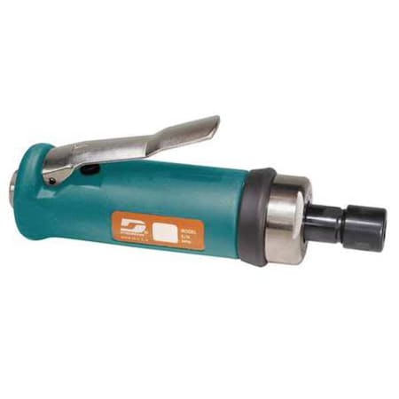 Dynabrade Straight Die Grinder, 1/4 in NPT Female Air Inlet, 1/4 in Collet, Heavy Duty, 20,000 RPM, 0.7 hp 52258