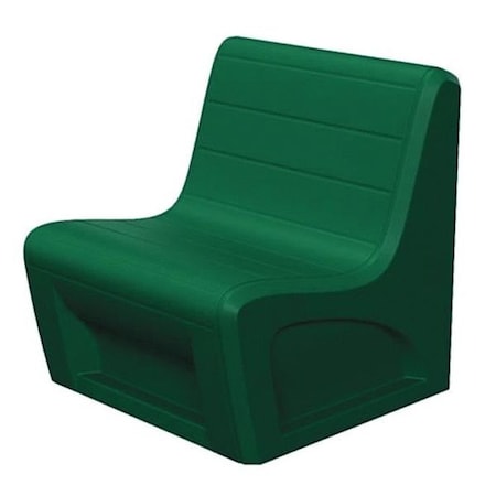 CORTECH GreenGroup Seating Chair, 31"W32"L33"H, High Impact "No Break" UV Stabilized PolyethyleneSeat 96484GR