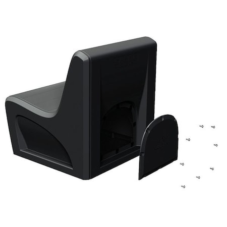 Cortech Sabre Group Seating Chair, Black Seat, Black Back, 31" W 32" L 33" H 96484BKS