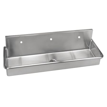 Just Manufacturing Scrub Sink, 60 In. L, 20 In. W, 16 In. H J6020-3S1H-J
