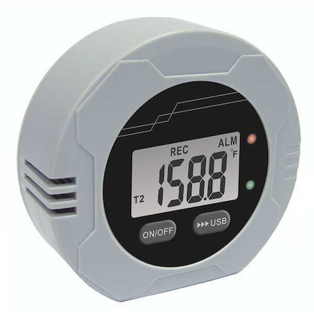 Zoro Select Data Logger, Temp and Humidity, Dual K 13G717