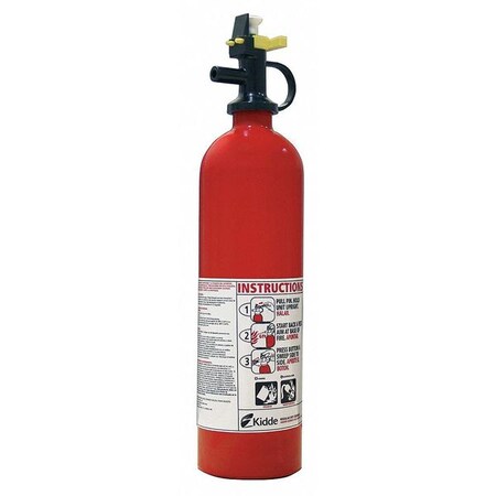Kidde Fire Extinguisher, 5B:C, Dry Chemical, 1.5 lb FF2100
