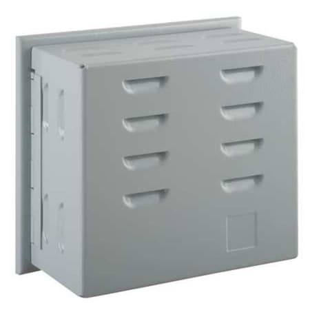 Zoro Select Universal Thermostat Guard, Off-White, Metal 13J049