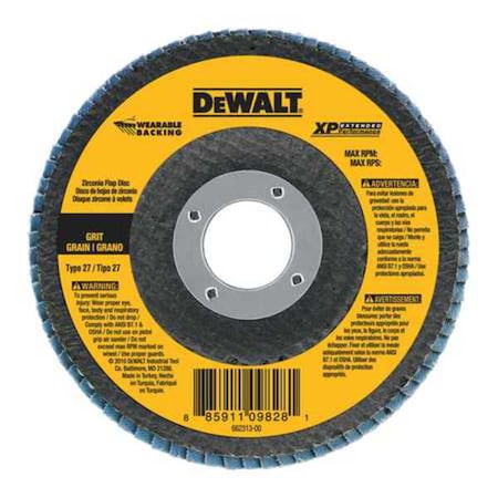 Dewalt 4-1/2" x 7/8" Z60 T27 WB flap disc DW8211