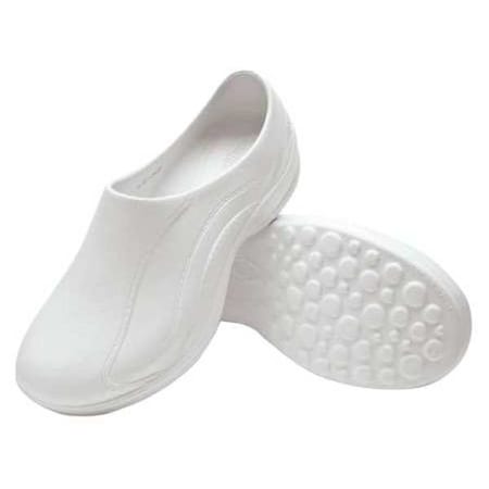 Scrub Zone Shoes, Men's 9M, Pull On, White, PR Energize