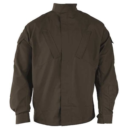 Propper Coat, 65% Polyester/35% Cotton Ripstop, Adjustable Hook-and-Loop, Black, L/2XL F542438001XXL3